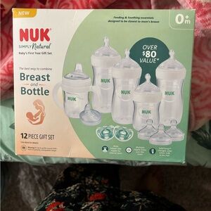 Simply Natural Baby Bottle Set - Clear